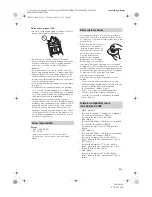 Preview for 89 page of Sony XAV-AX200 Operating Instructions Manual