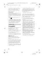 Preview for 92 page of Sony XAV-AX200 Operating Instructions Manual