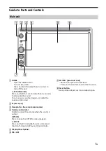 Preview for 5 page of Sony XAV-AX205DB Operating Instructions Manual