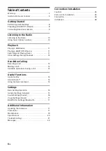 Preview for 4 page of Sony XAV-AX3000 Operating Instructions Manual