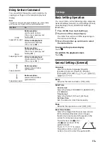 Preview for 15 page of Sony XAV-AX3000 Operating Instructions Manual