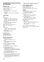 Preview for 20 page of Sony XAV-AX3000 Operating Instructions Manual