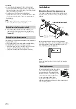 Preview for 28 page of Sony XAV-AX3000 Operating Instructions Manual