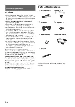 Preview for 12 page of Sony XAV-AX5500 Operating Instructions Manual