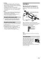 Предварительный просмотр 15 страницы Sony XAV-AX5500 Operating Instructions Manual