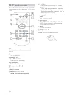 Preview for 6 page of Sony XAV-V10BT Operating Instructions Manual