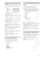 Preview for 9 page of Sony XAV-V10BT Operating Instructions Manual