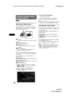 Preview for 28 page of Sony XAV-W1 Operation Manual