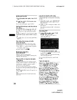 Preview for 30 page of Sony XAV-W1 Operation Manual