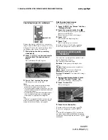 Preview for 37 page of Sony XAV-W1 Operation Manual