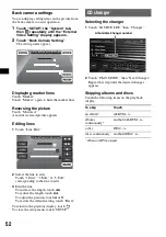 Preview for 52 page of Sony XAV-W1 Operation Manual