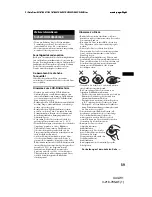 Preview for 123 page of Sony XAV-W1 Operation Manual