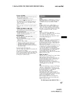 Preview for 131 page of Sony XAV-W1 Operation Manual