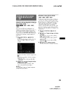 Preview for 163 page of Sony XAV-W1 Operation Manual