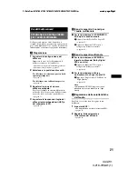 Preview for 225 page of Sony XAV-W1 Operation Manual