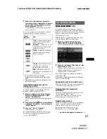 Preview for 231 page of Sony XAV-W1 Operation Manual