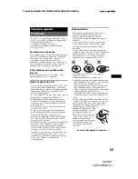 Preview for 263 page of Sony XAV-W1 Operation Manual