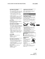 Preview for 265 page of Sony XAV-W1 Operation Manual