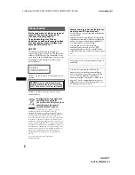 Preview for 276 page of Sony XAV-W1 Operation Manual