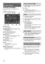 Preview for 10 page of Sony XAV-W650BT Operating Instructions Manual