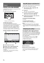 Preview for 12 page of Sony XAV-W650BT Operating Instructions Manual