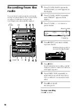 Preview for 18 page of Sony XB80AV Operating Instructions Manual