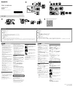 Sony XBA-300AP Operating Instructions preview