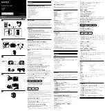 Preview for 1 page of Sony XBA-4iP Operating Instructions