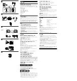 Preview for 2 page of Sony XBA-4iP Operating Instructions