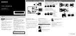 Sony XBA-H1 Operating Instructions preview