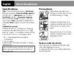 Preview for 6 page of Sony XBA-S65 Operating Instructions Manual