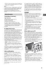 Preview for 3 page of Sony XBR-100Z9D Reference Manual