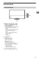 Preview for 7 page of Sony XBR-100Z9D Reference Manual