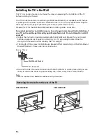 Preview for 12 page of Sony XBR-49X800D Reference Manual