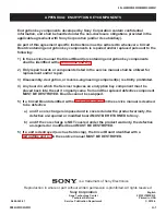 Preview for 52 page of Sony XBR-52LX905 Service Manual