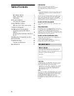 Preview for 2 page of Sony XBR- 55X800E Reference Manual