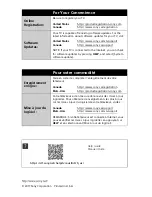 Preview for 20 page of Sony XBR- 55X800E Reference Manual