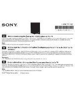 Предварительный просмотр 23 страницы Sony XBR- 55X800E Reference Manual