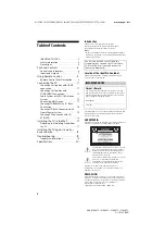 Предварительный просмотр 2 страницы Sony XBR-55X805C Reference Manual