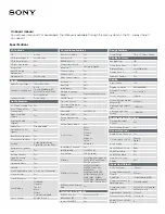 Предварительный просмотр 3 страницы Sony XBR-55X850A Brochure & Specs