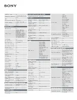 Предварительный просмотр 4 страницы Sony XBR-55X850A Brochure & Specs