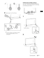 Предварительный просмотр 11 страницы Sony XBR-65X850B Operating Instructions Manual