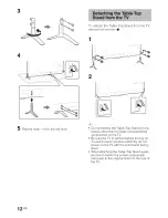 Preview for 12 page of Sony XBR-65X850B Operating Instructions Manual