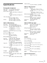 Предварительный просмотр 31 страницы Sony XC-505P Technical Manual