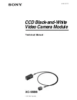 Sony XC-56BB Technical Manual preview