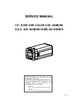 Sony XC229S Service Manual preview