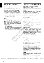 Предварительный просмотр 4 страницы Sony XCGH280CR Technical Manual