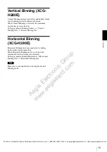 Предварительный просмотр 15 страницы Sony XCGH280CR Technical Manual