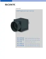 Preview for 1 page of Sony XCHR57 Brochure