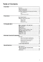 Preview for 2 page of Sony XCI-SX1 Technical Manual